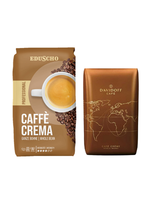İkili Cafe Crema Çekirdek Kahve Paketi
