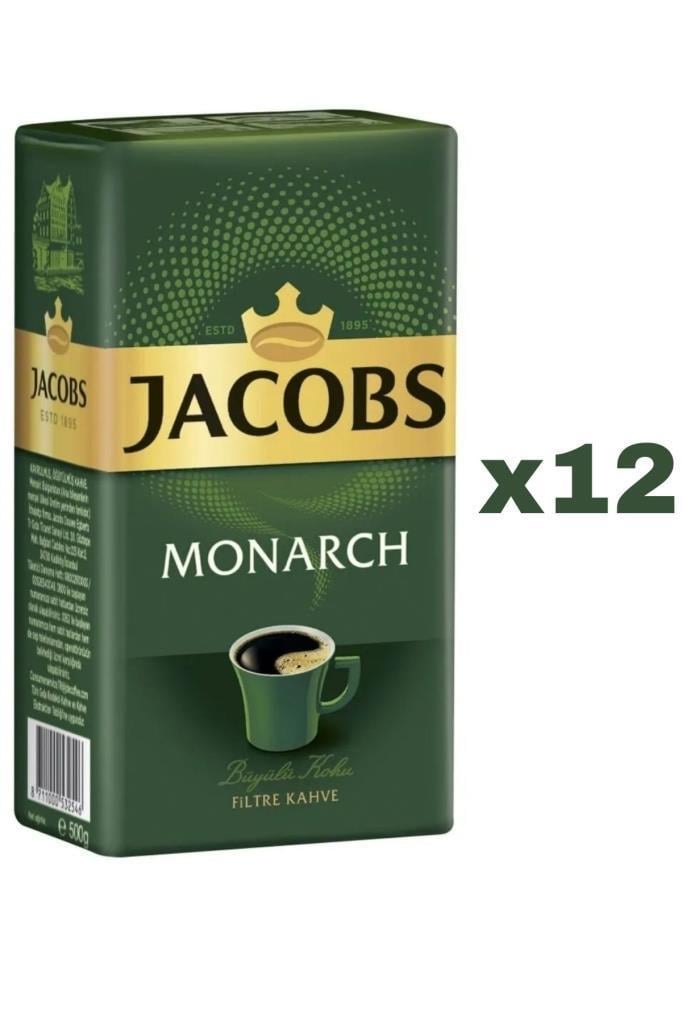 Jacobs Monarch Filtre Kahve 500gr x 12 Adet