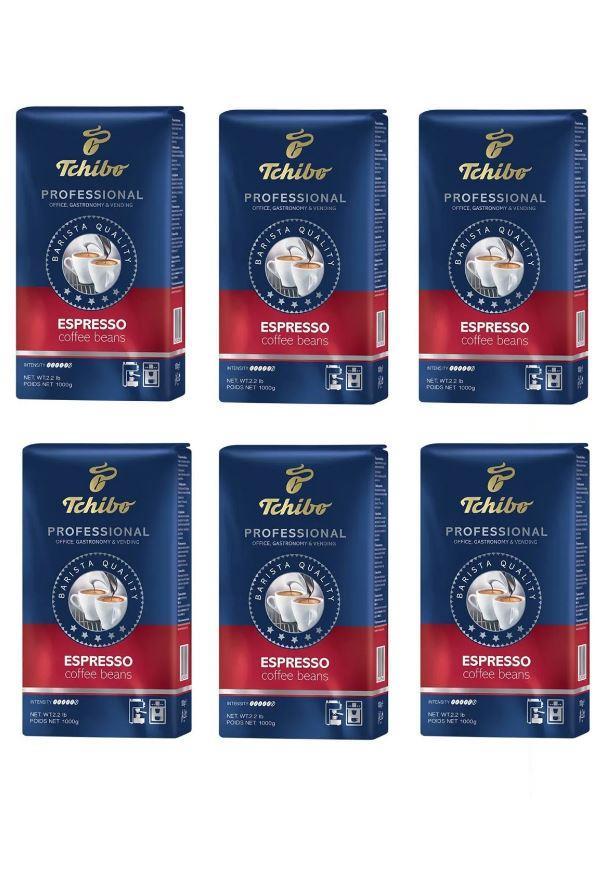 Tchibo Profesional Espresso Çekirdek Kahve 1 Kg x 6 Adet