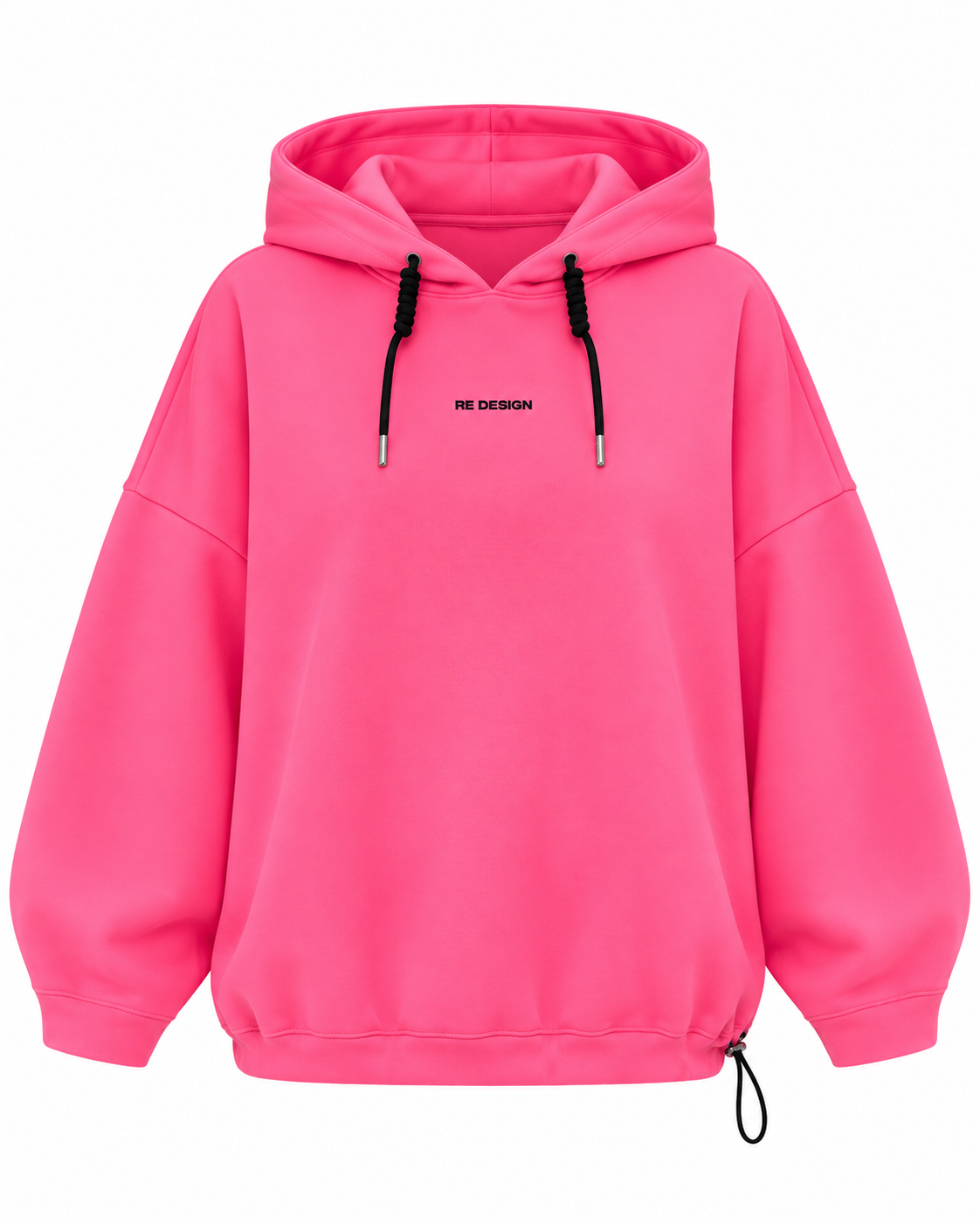 PEMBE KAPÜŞONLU SWEATSHIRT