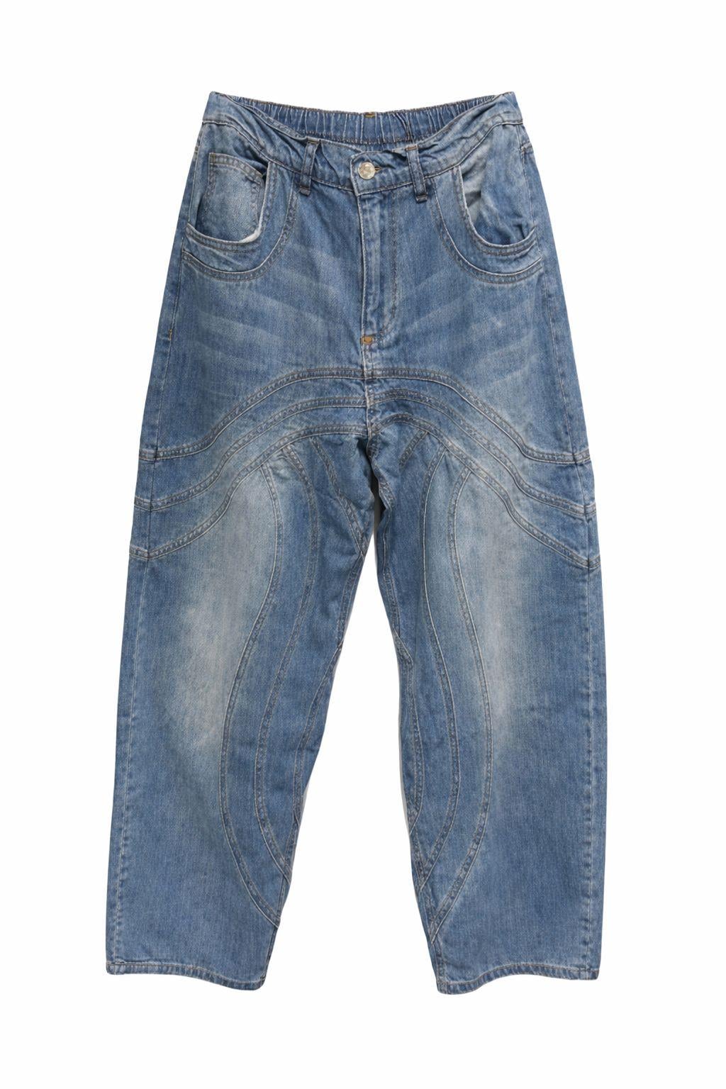 KAVİS DİKİŞ JEAN PANTOLON