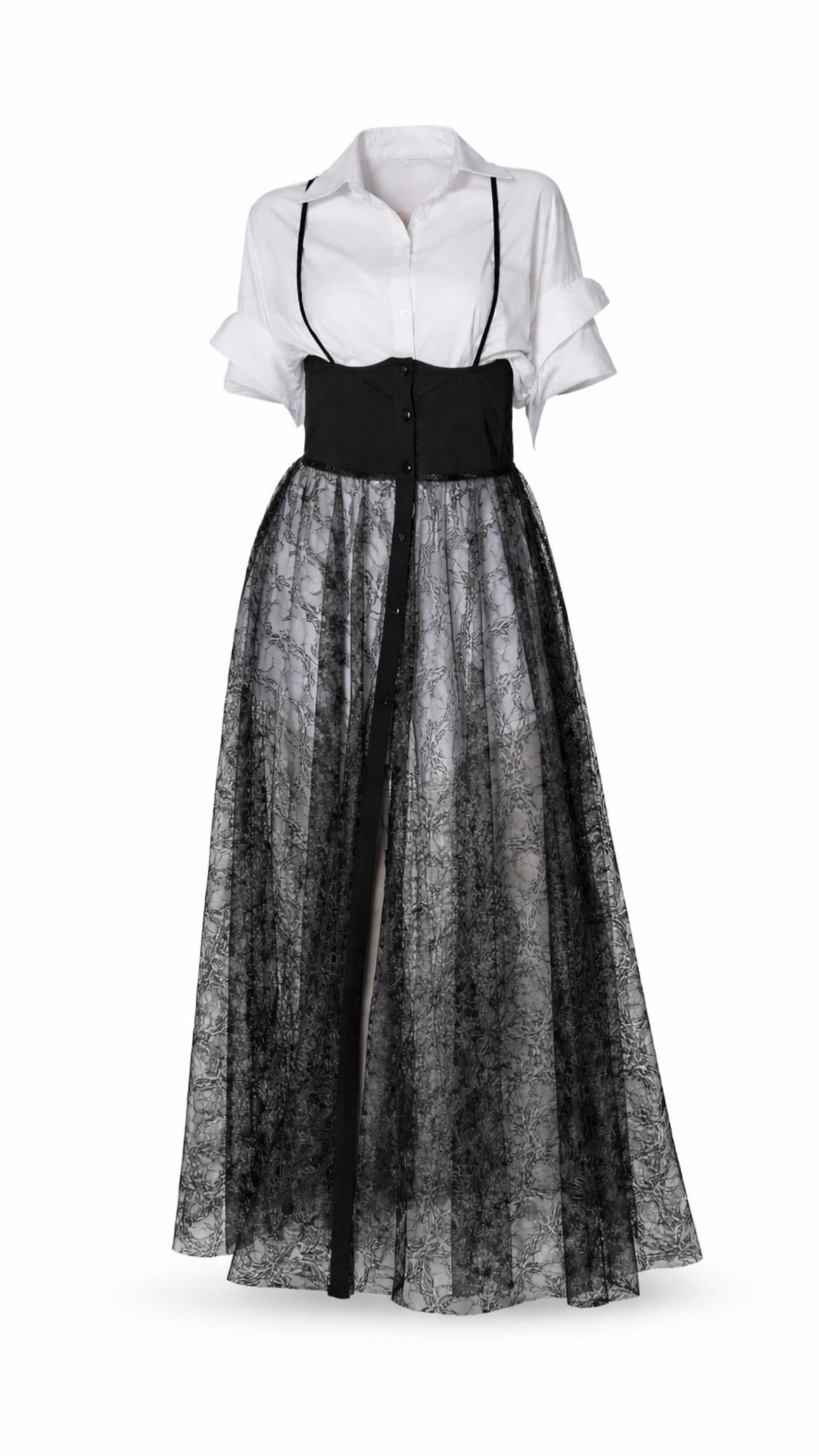 Noir Corset Elbise