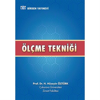 Ölçme Tekniği / Prof. Dr. H. Hüseyin Öztürk