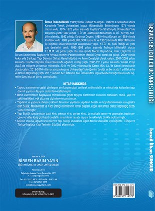 Taşıyıcı Sistemler ve Yapı Statiği / Prof. Dr. İsmail İlhan Sungur