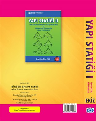 Yapı Statiği 1 / Prof. İbrahim Ekiz