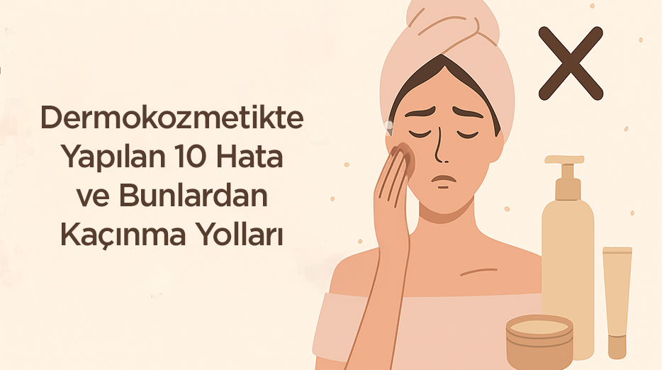 Dermokozmetikte Yapılan 10 Hata ve Bunlardan Kaçınma Yolları