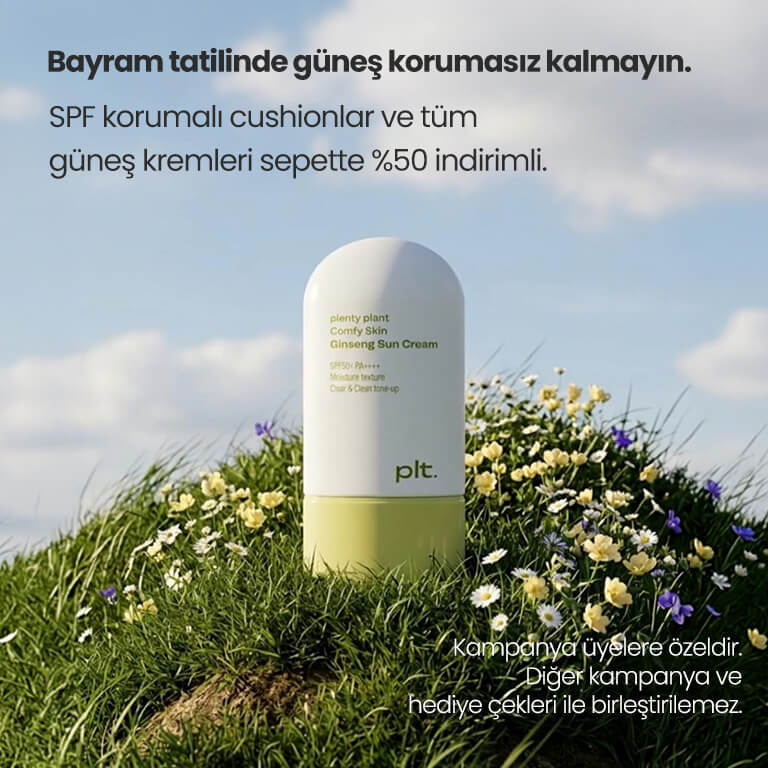 Güneş kremi %50