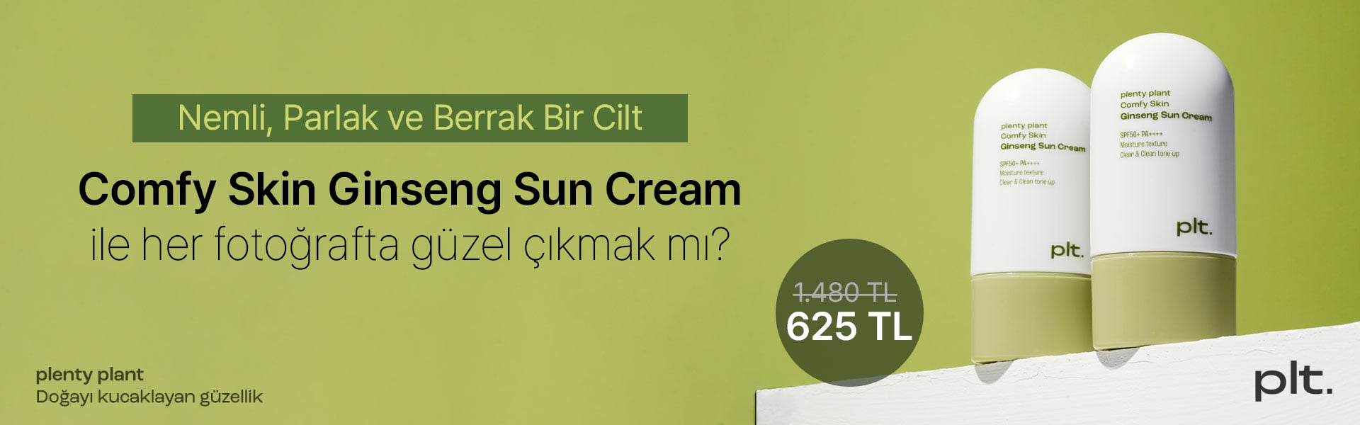 PLT Ginseng Sun Cream