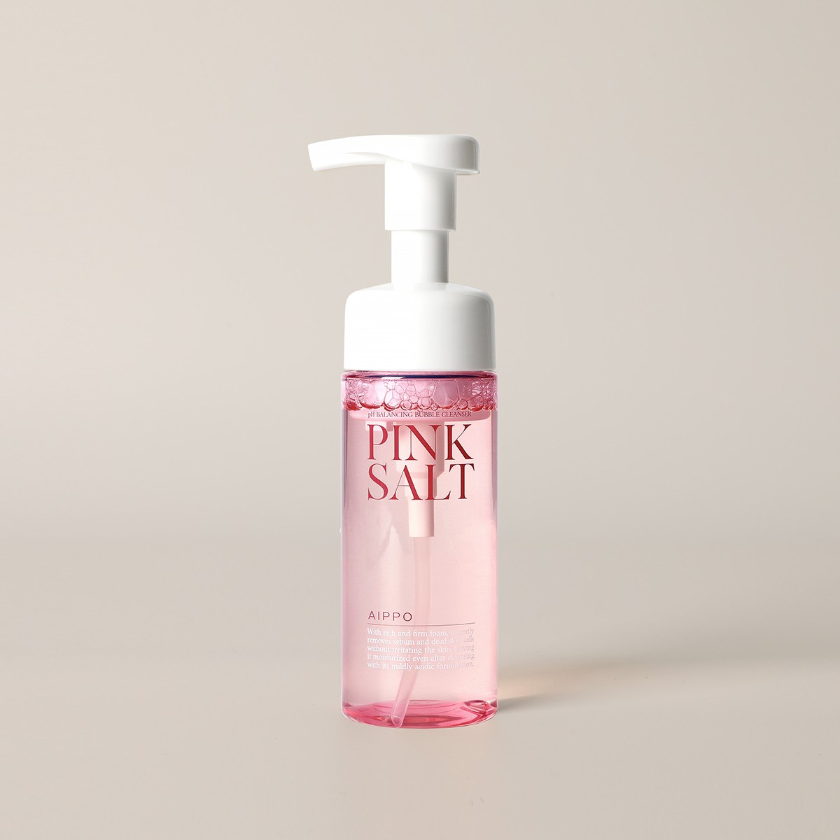 AIPPO Hafif Asidik Köpük Temizleyici (Pinksalt pH Balancing Bubble Cleanser) 155 GR