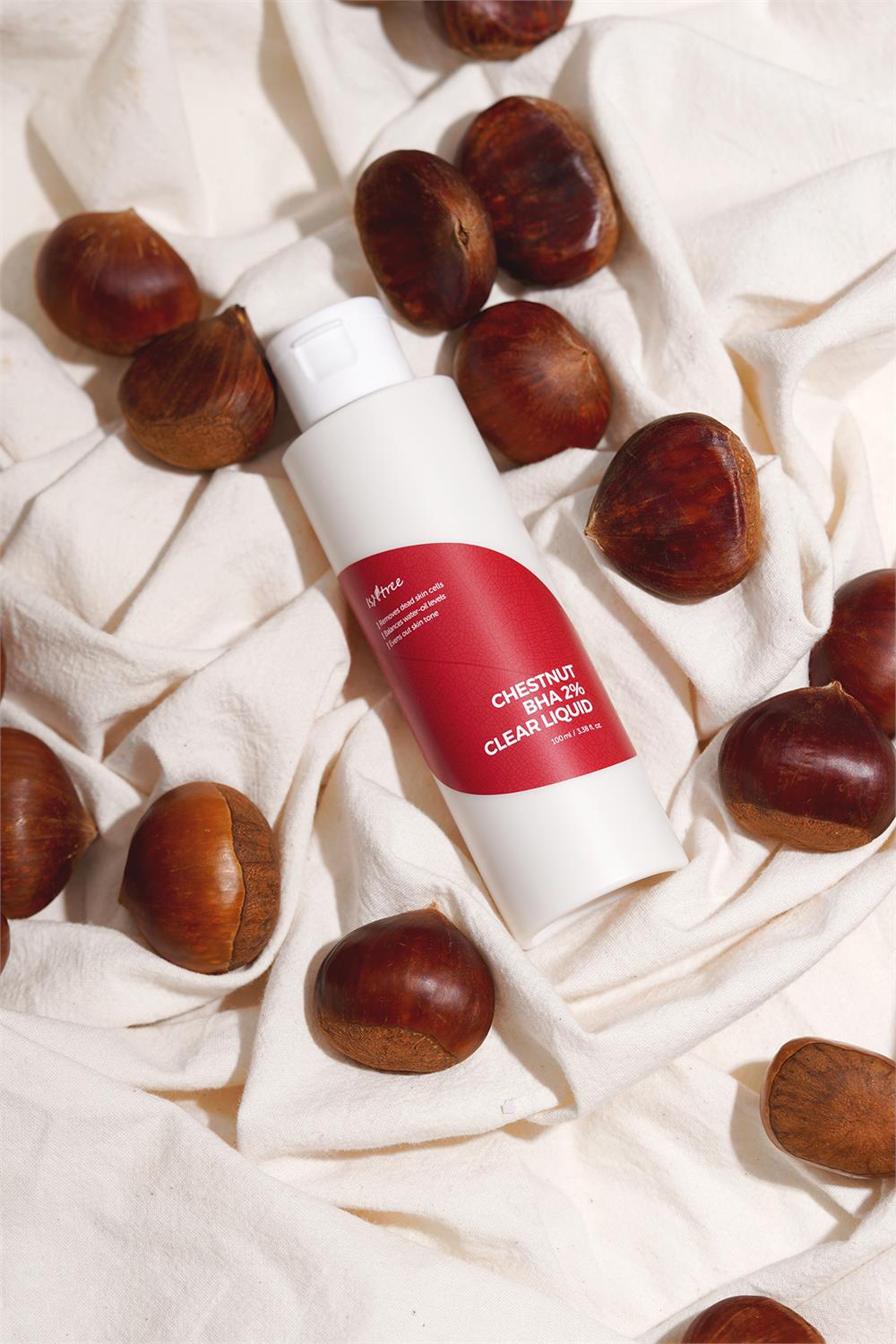 Isntree Chestnut BHA %2 Clear Liquid 100 ml (Salisilik Asit İçeren, Gözenek Sıkılaştırıcı, Cilt Tonu Eşitleyici Tonik)