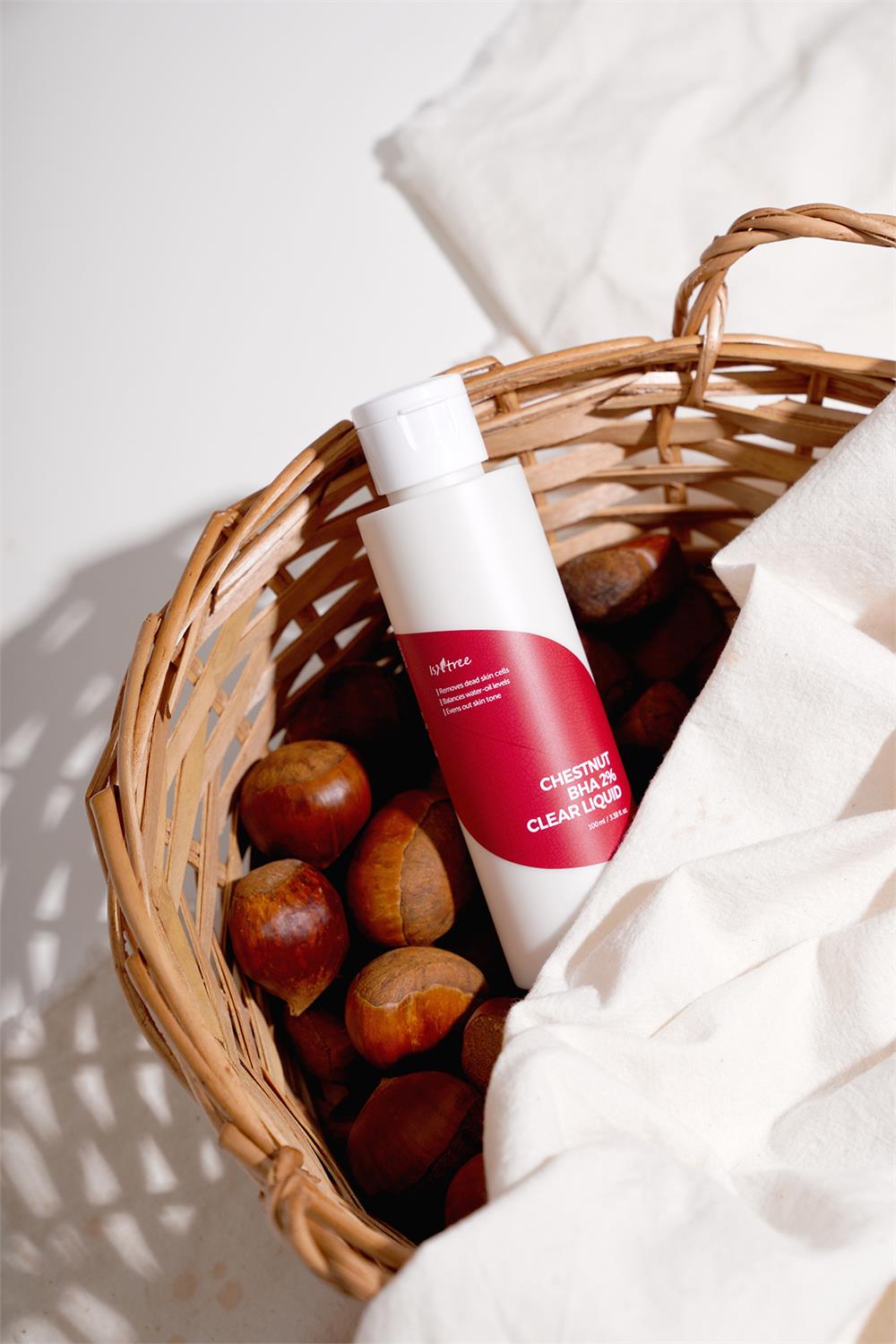 Isntree Chestnut BHA %2 Clear Liquid 100 ml (Salisilik Asit İçeren, Gözenek Sıkılaştırıcı, Cilt Tonu Eşitleyici Tonik)
