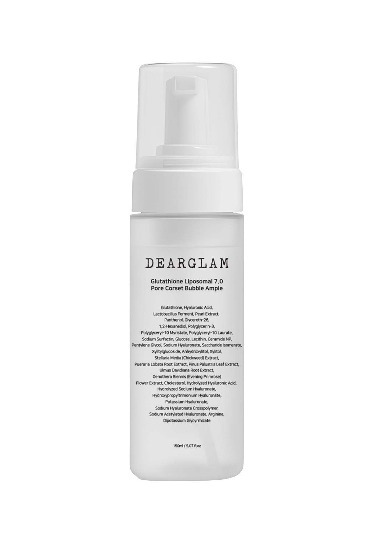 Dearglam -Gözenek Sıkılaştırıcı Köpük Serum- Glutathione Liposomal 7.0 Pore Corset Bubble Ample 150 mL
