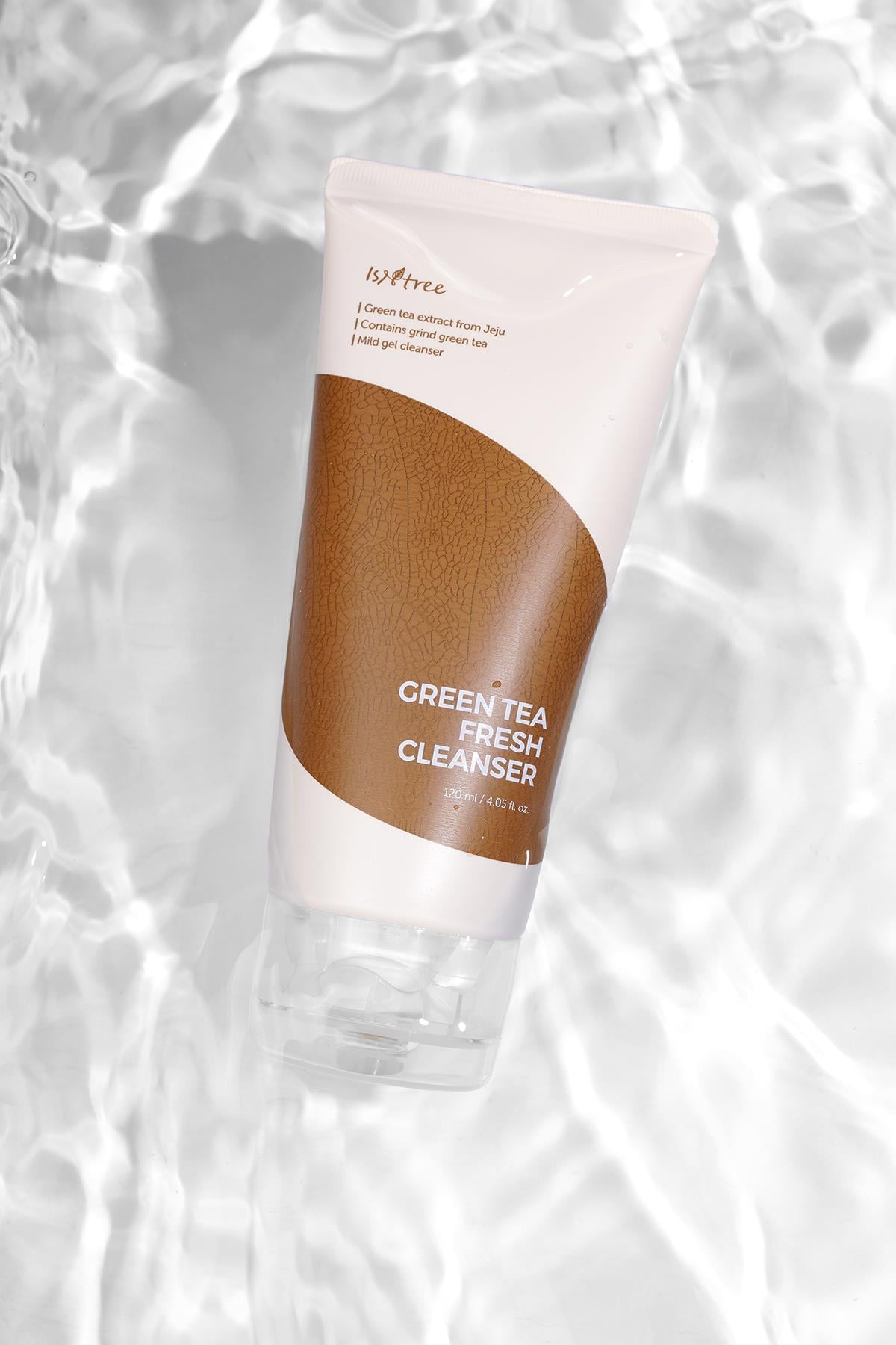Isntree Green Tea Fresh Cleanser 120 ml (Yağ ve Nem Dengesi Sağlayan Gerçek Yeşil Çaylı Hassas Temizleyici)