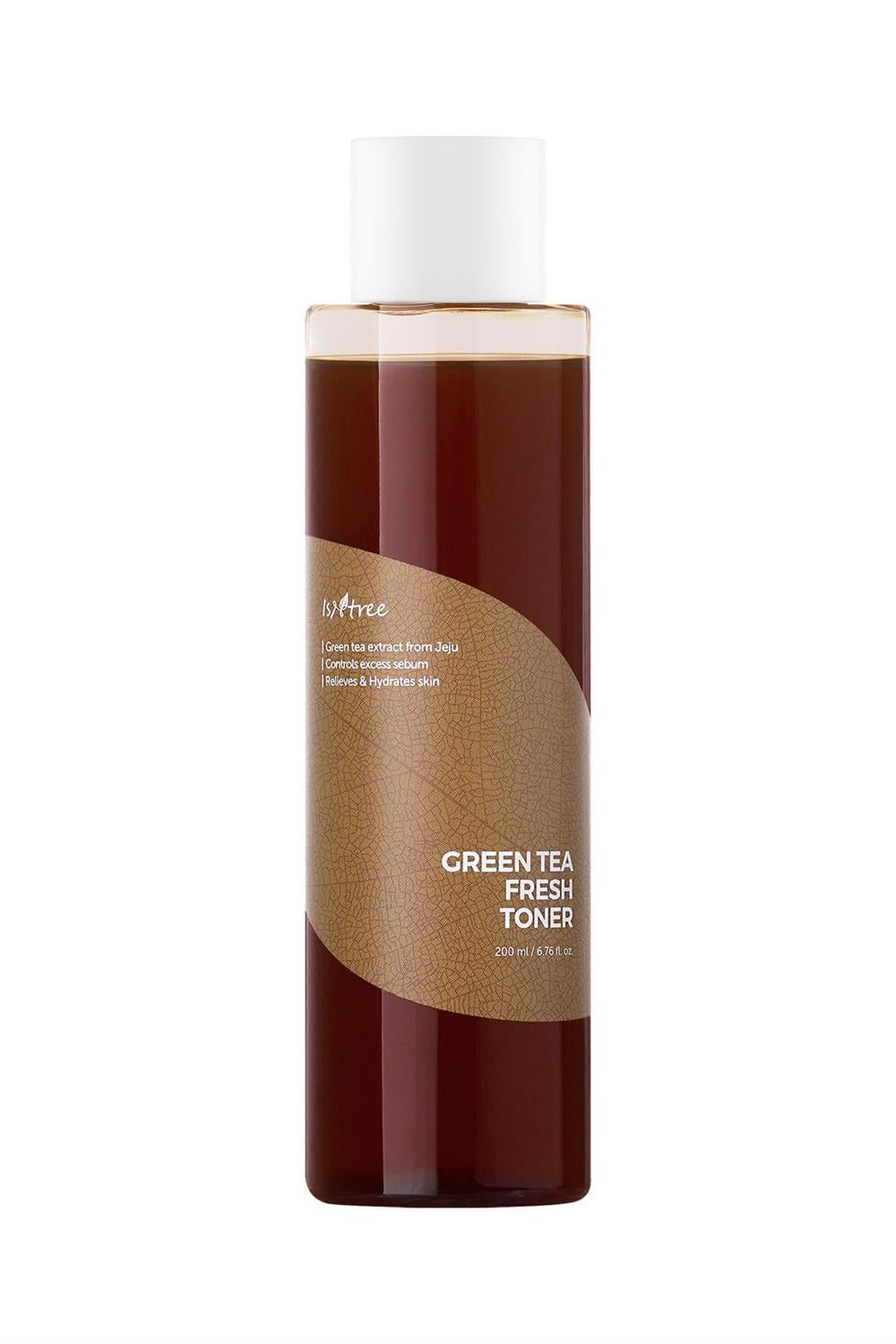 Isntree Green Tea Fresh Toner 200 ml (Gerçek Yeşil Çaylı Sebum Bakım Toniği (Yağlı ve Karma Cilt))