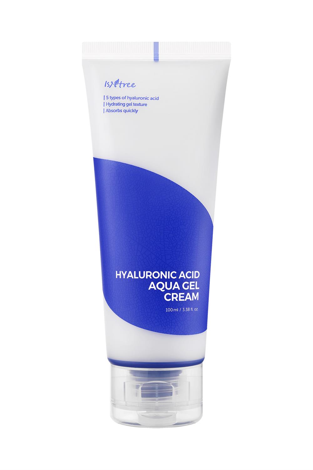 Isntree Hyaluronic Acid Aqua Gel Cream 100 ml (5 Tip Hyalüronik Asit İçeren Nemlendirici Krem)