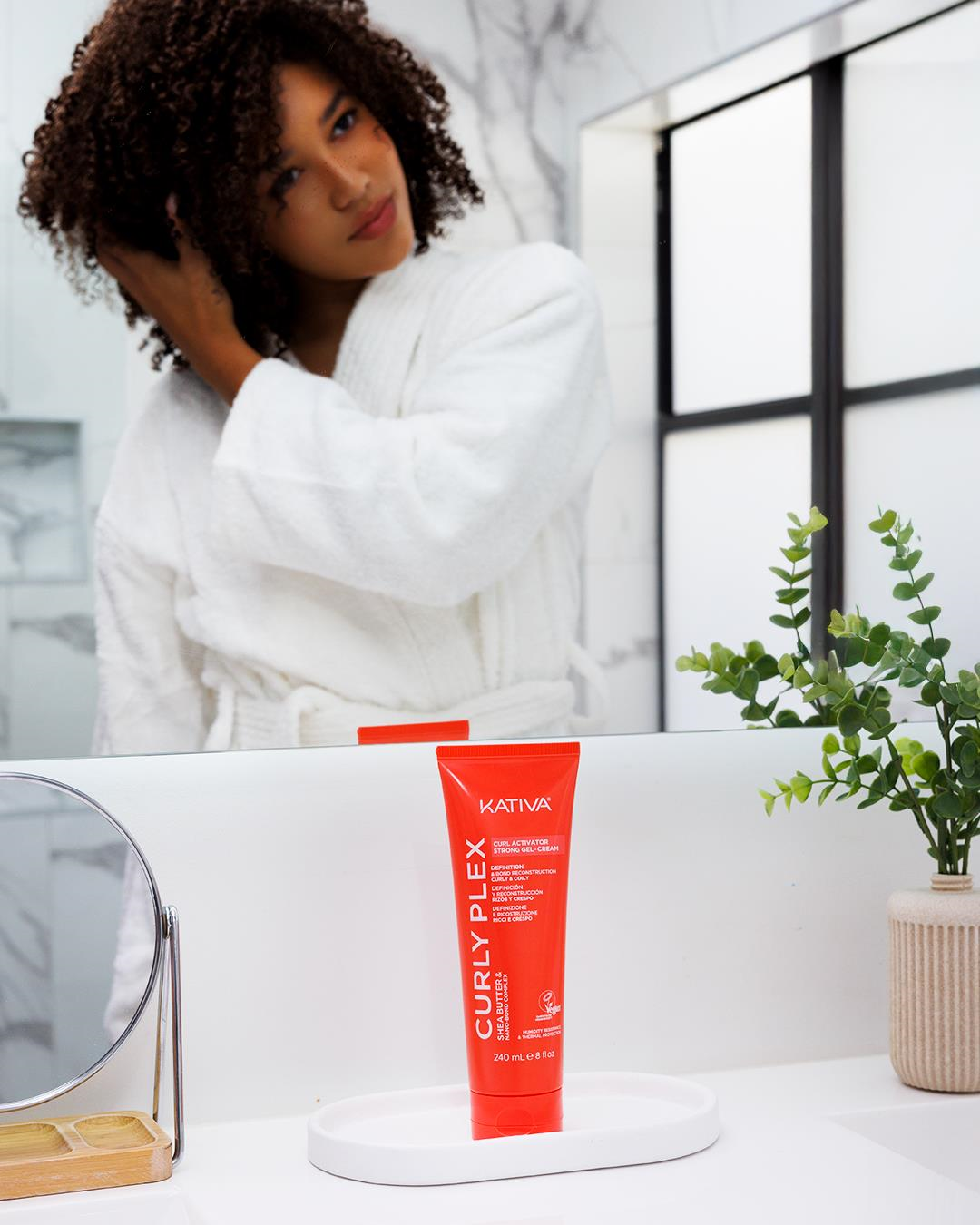 Kativa Curly Plex Bukle Belirginleştirici - Şekillendirici Krem 240 mL
