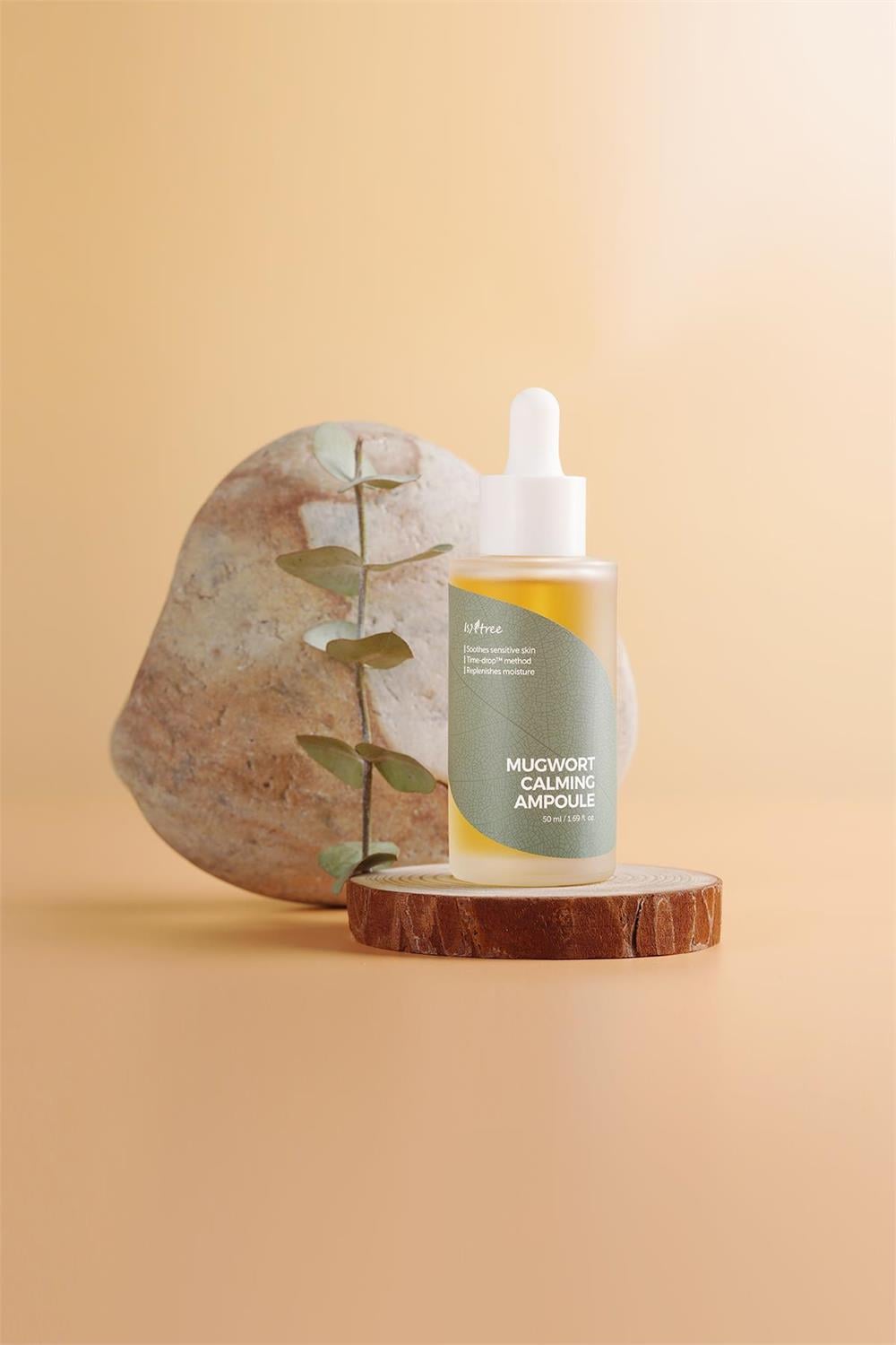 Isntree Mugwort Calming Ampoule 50 ML (Cilt Bariyeri ve Cilt Dokusu Bakımı Sağlayan Yatıştırıcı Serum)