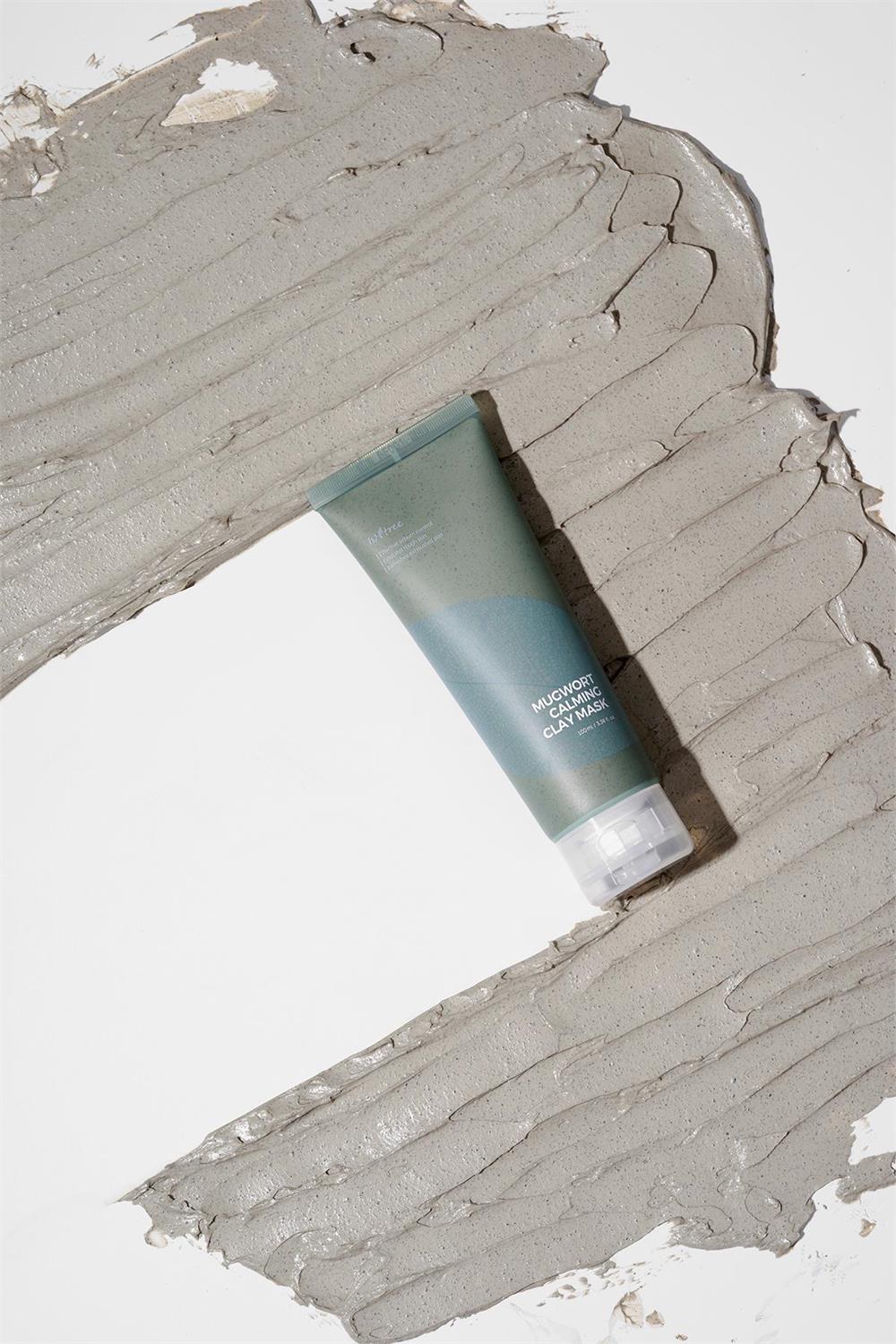 Isntree Mugwort Calming Clay Mask 100 ML (Gerçek Pelin Yaprağı Tozu İçeren Nemlendirici Kil Maskesi)