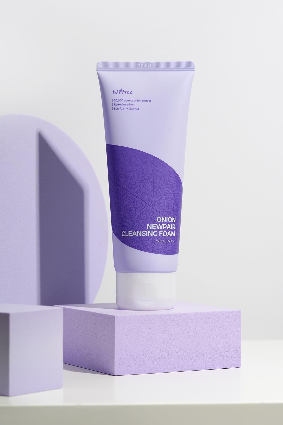 Isntree Onion Newpair Cleansing Foam 150 ml (Hassas Cilt Yatıştırıcı Temizleme Köpüğü)