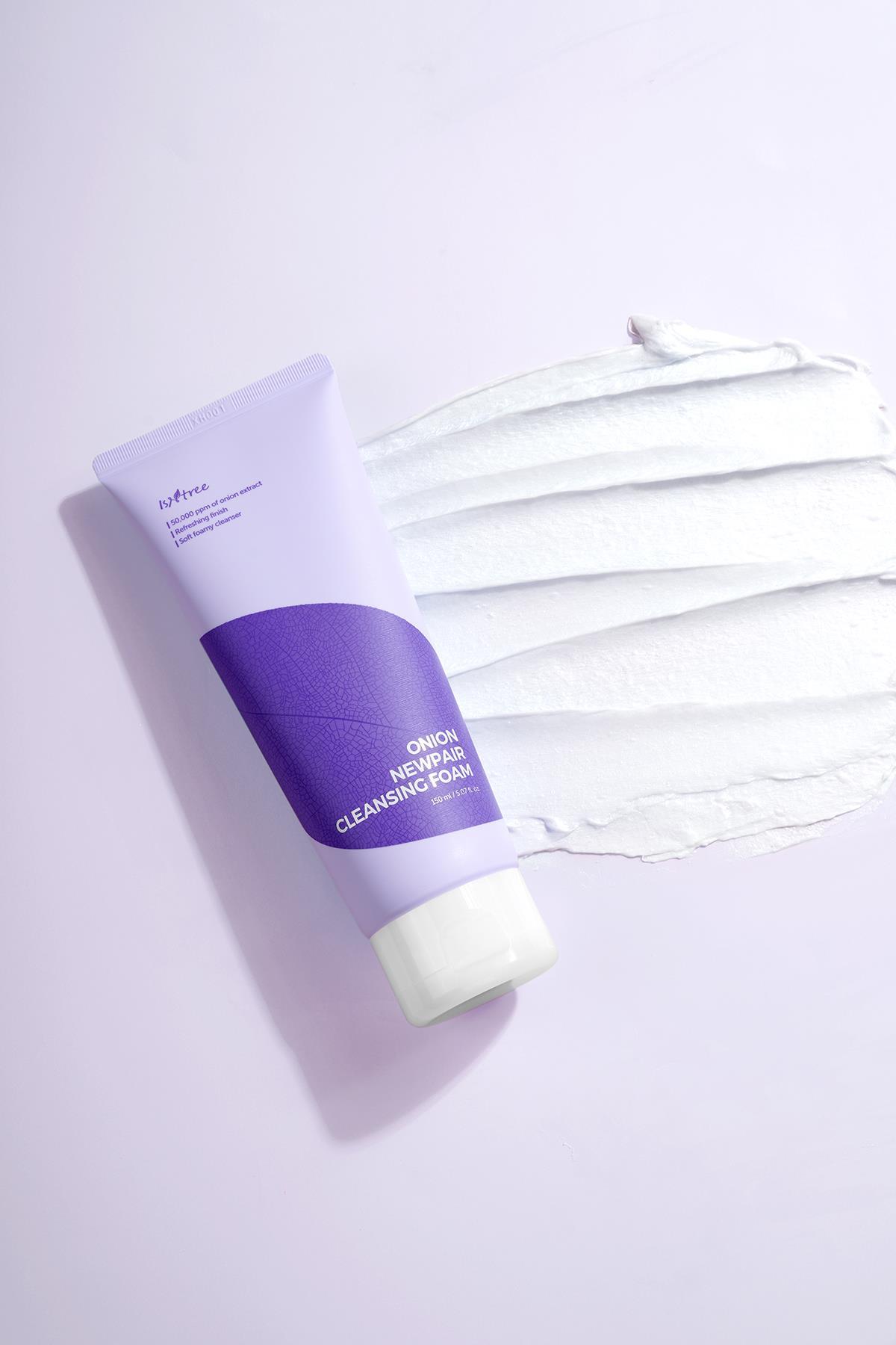 Isntree Onion Newpair Cleansing Foam 150 ml (Hassas Cilt Yatıştırıcı Temizleme Köpüğü)