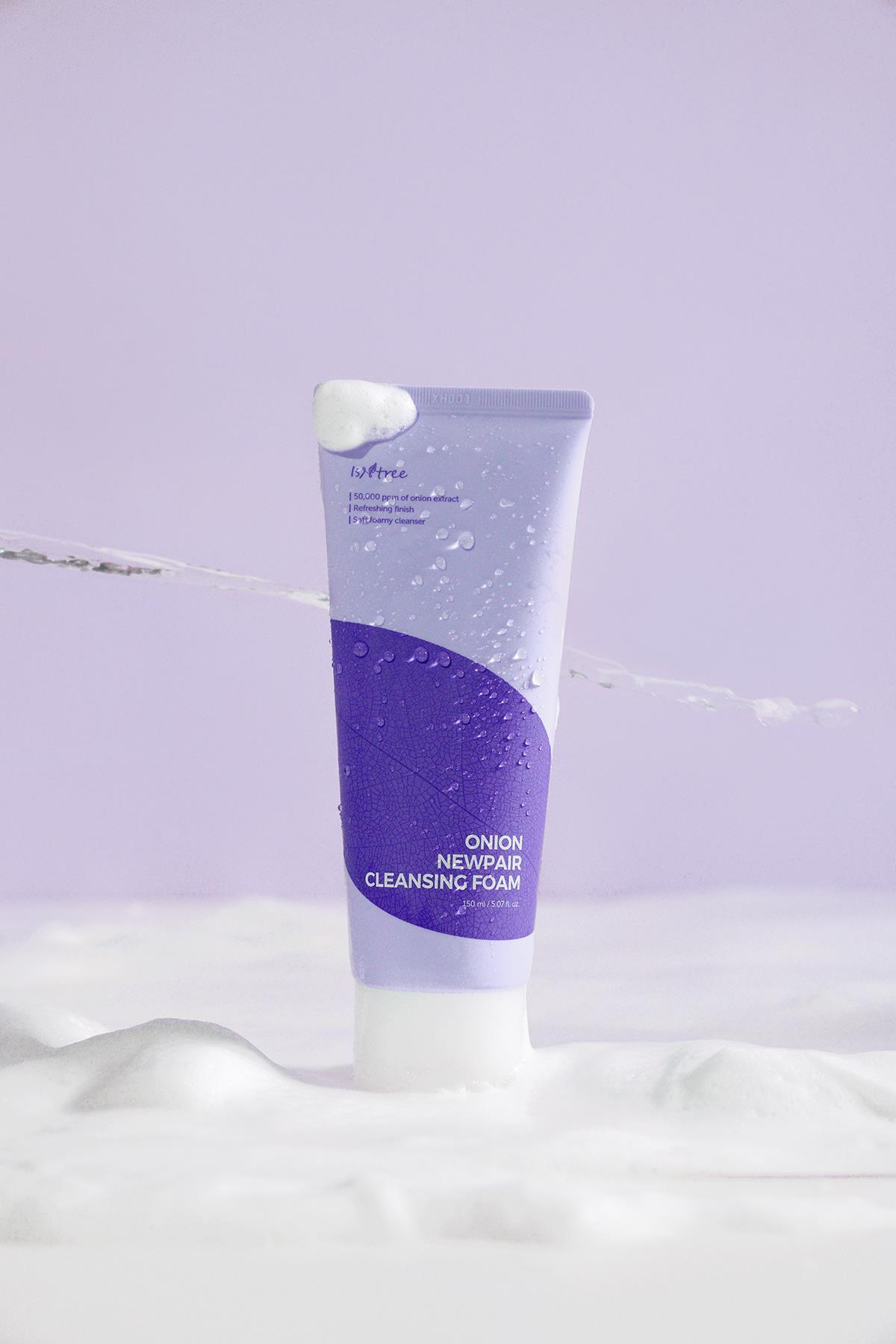 Isntree Onion Newpair Cleansing Foam 150 ml (Hassas Cilt Yatıştırıcı Temizleme Köpüğü)