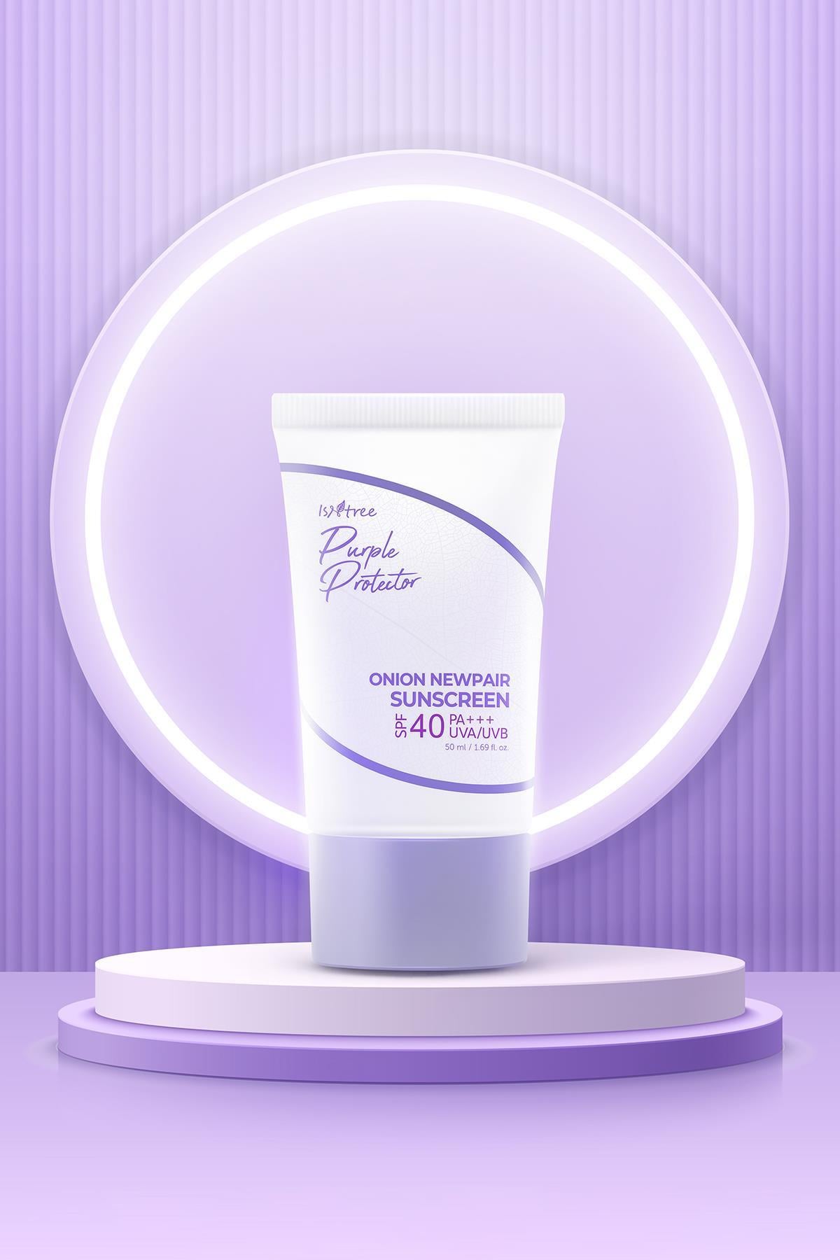 Isntree Onion Newpair Sunscreen 50 ML ( Kırmızı Soğan Özlü Leke Karşıtı Güneş Koruyucu SPF40 PA+++)