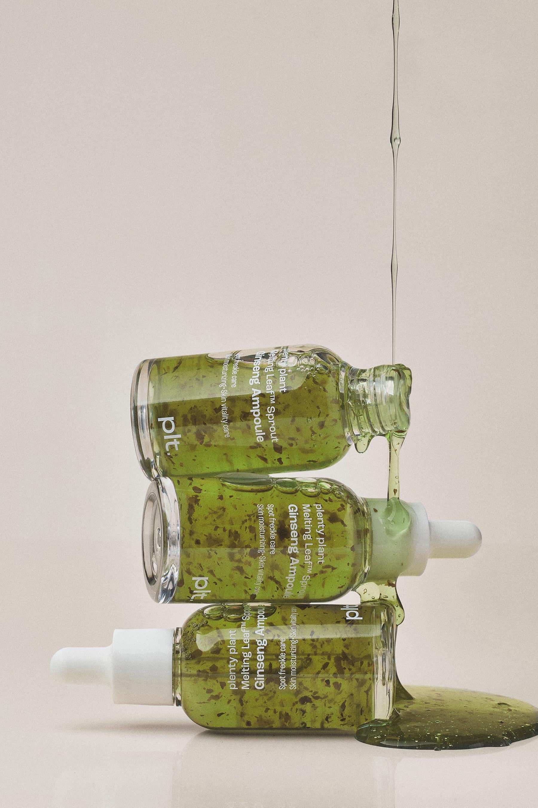 Plenty Plant Sebum ve Leke Serumu (Melting Leaf Sprout Ginseng Ampoule) 40 mL