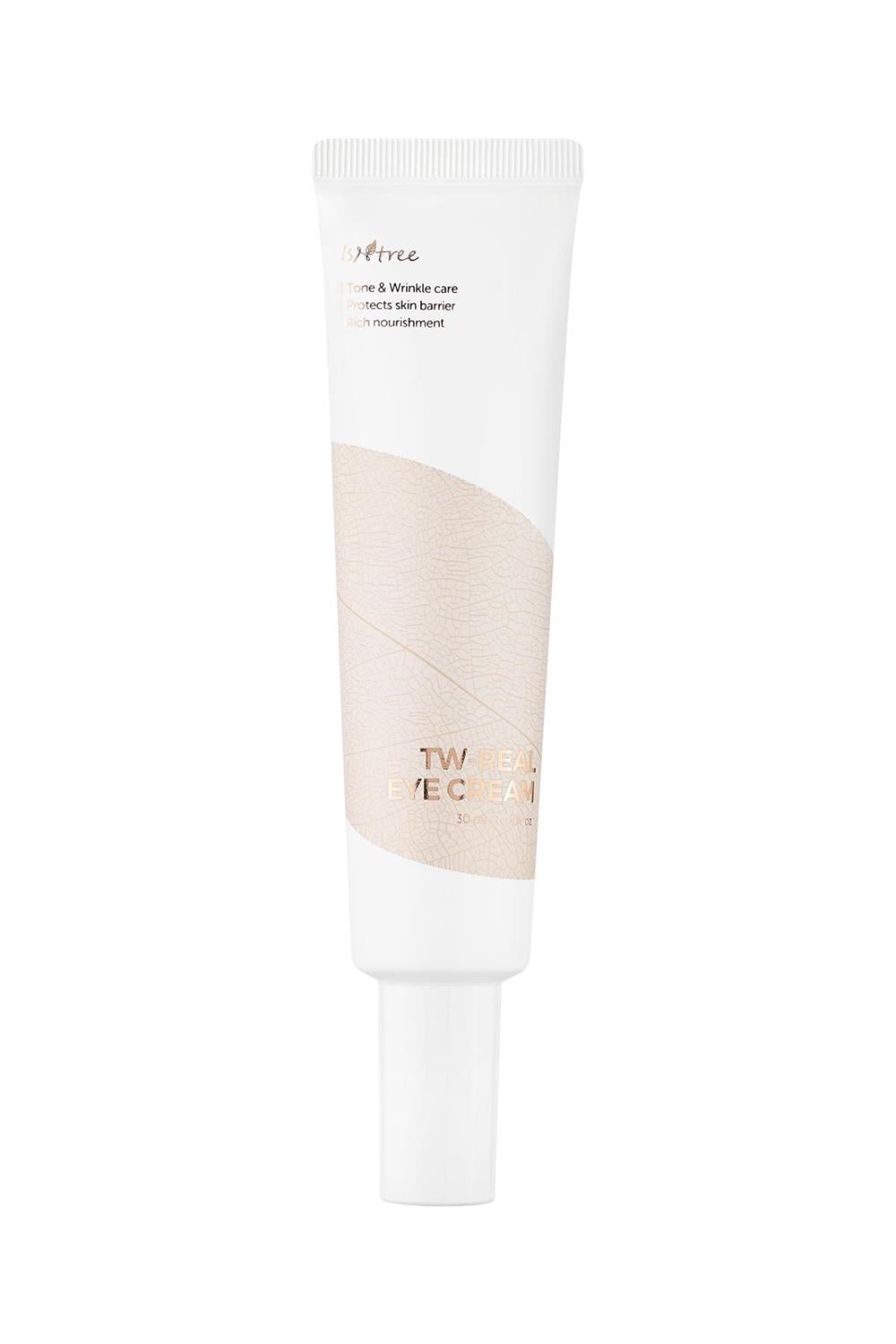 Isntree TW-Real Eye Cream 30 ml (Aydınlatıcı ve Esneklik Arttırıcı Göz ve Ağız Çevresi Kremi)