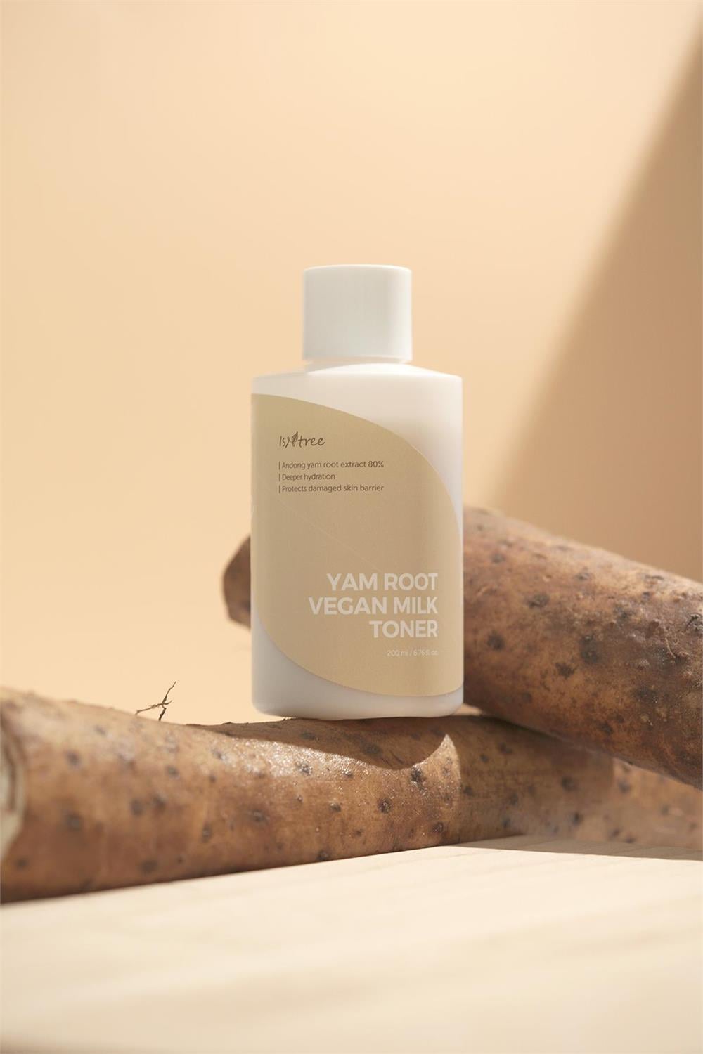 Isntree Yam Root Vegan Milk Toner 200 ML (Cilt Bariyeri Koruyucu Yağ Bazlı Vegan Tonik)