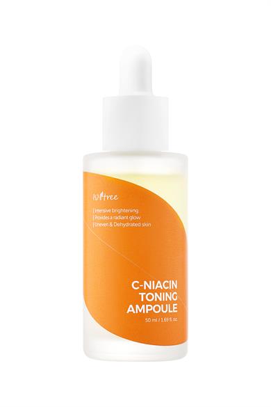 Isntree C-Niacin Toning Ampoule 50 ml (Vitamin Sinerjisi, Parlak ve Aydınlık Cilt Tonu Bakım Serumu)