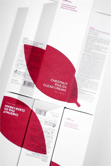 Isntree Chestnut PHA 5% Clear Cream 100 ML (Gözenek Sıkılaştırıcı, Ölü Cilt Hücresi Temizleyici, Hafif Eksfoliye Edici Krem)