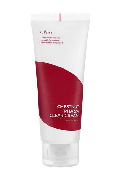 Isntree Chestnut PHA 5% Clear Cream 100 ML (Gözenek Sıkılaştırıcı, Ölü Cilt Hücresi Temizleyici, Hafif Eksfoliye Edici Krem)