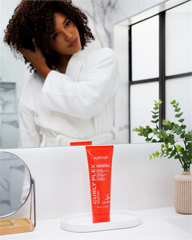 Kativa Curly Plex Bukle Belirginleştirici - Şekillendirici Krem 240 mL