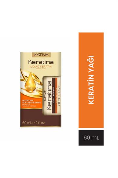 Kativa Güçlendirici Bitkisel Keratin Yağı 60 mL