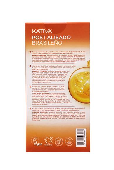 Kativa Saç Düzleştirme Etkili Şampuan ve Saç Kremi 2li Set