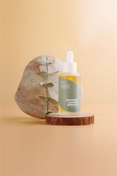 Isntree Mugwort Calming Ampoule 50 ML (Cilt Bariyeri ve Cilt Dokusu Bakımı Sağlayan Yatıştırıcı Serum)