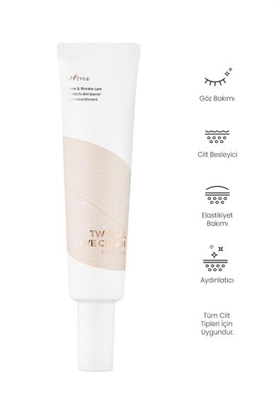 Isntree TW-Real Eye Cream 30 ml (Aydınlatıcı ve Esneklik Arttırıcı Göz ve Ağız Çevresi Kremi)
