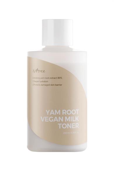 Isntree Yam Root Vegan Milk Toner 200 ML (Cilt Bariyeri Koruyucu Yağ Bazlı Vegan Tonik)