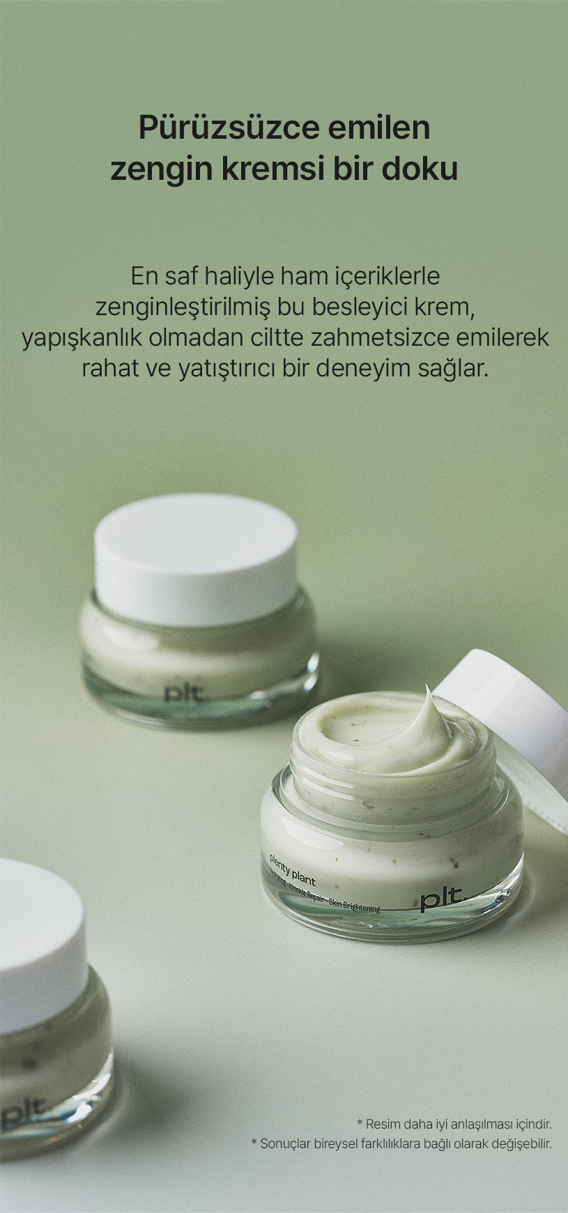 Plenty Plant Melting Leaf Sprout Ginseng serisi 4 adımlı rutin: toner, ampul, krem ve sleeping pack