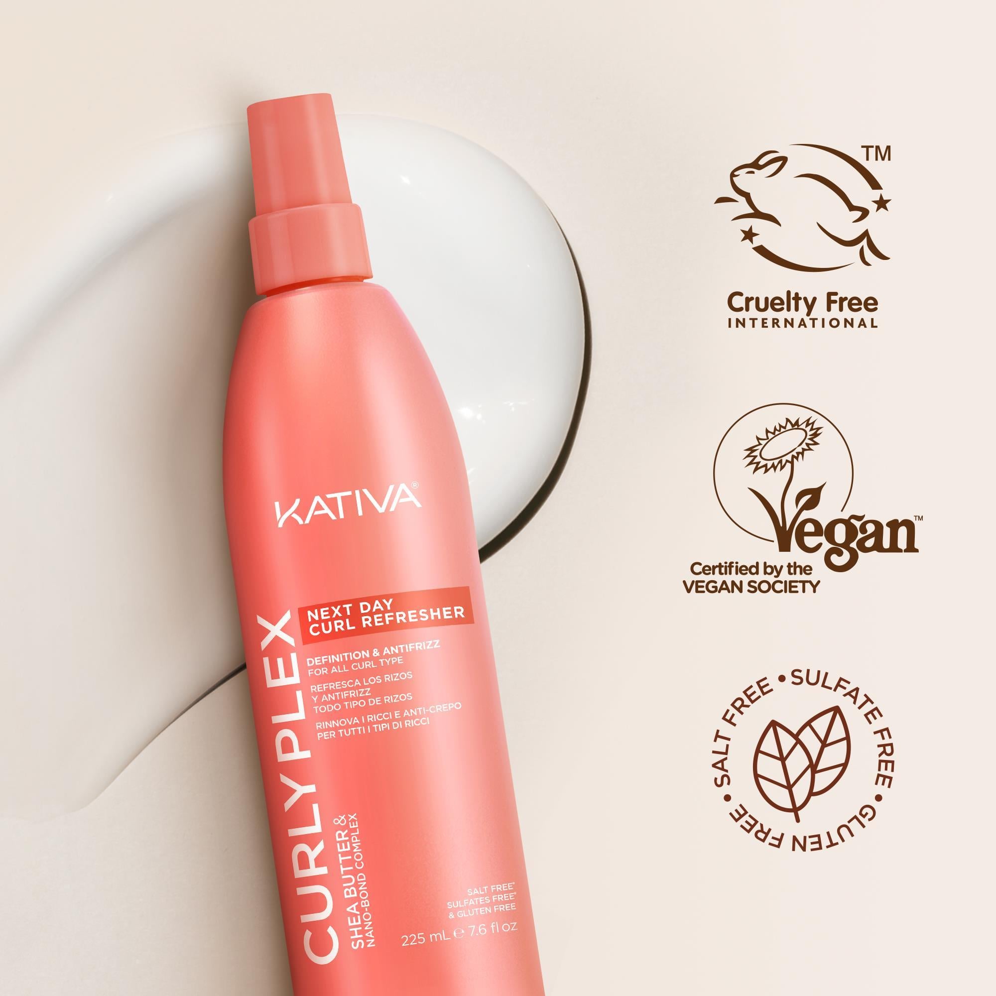 Kativa Curly Plex Ertesi Gün Bukle Yenileme kullanım görseli