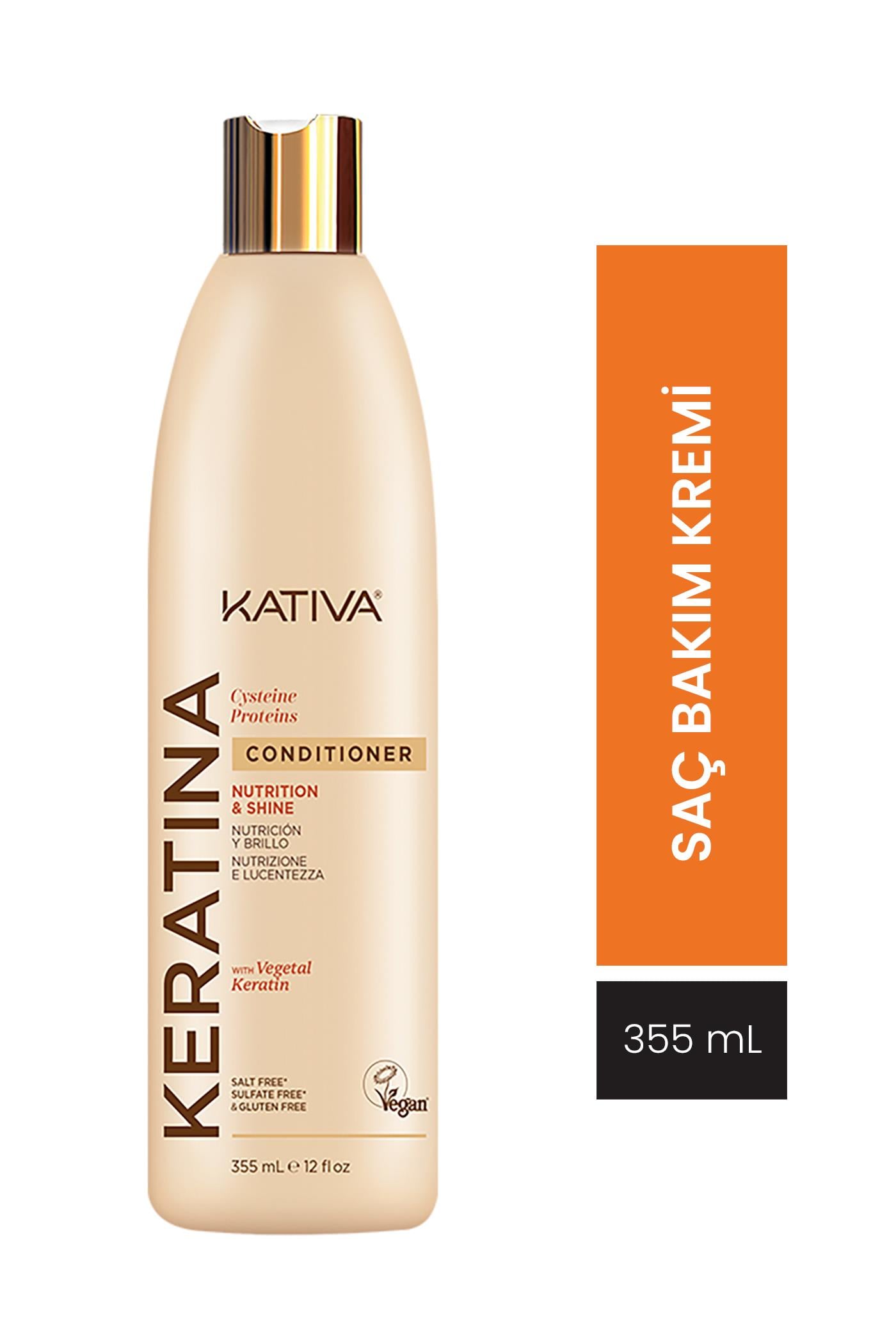 Kativa Keratinli Vegan Saç Kremi 355 mL