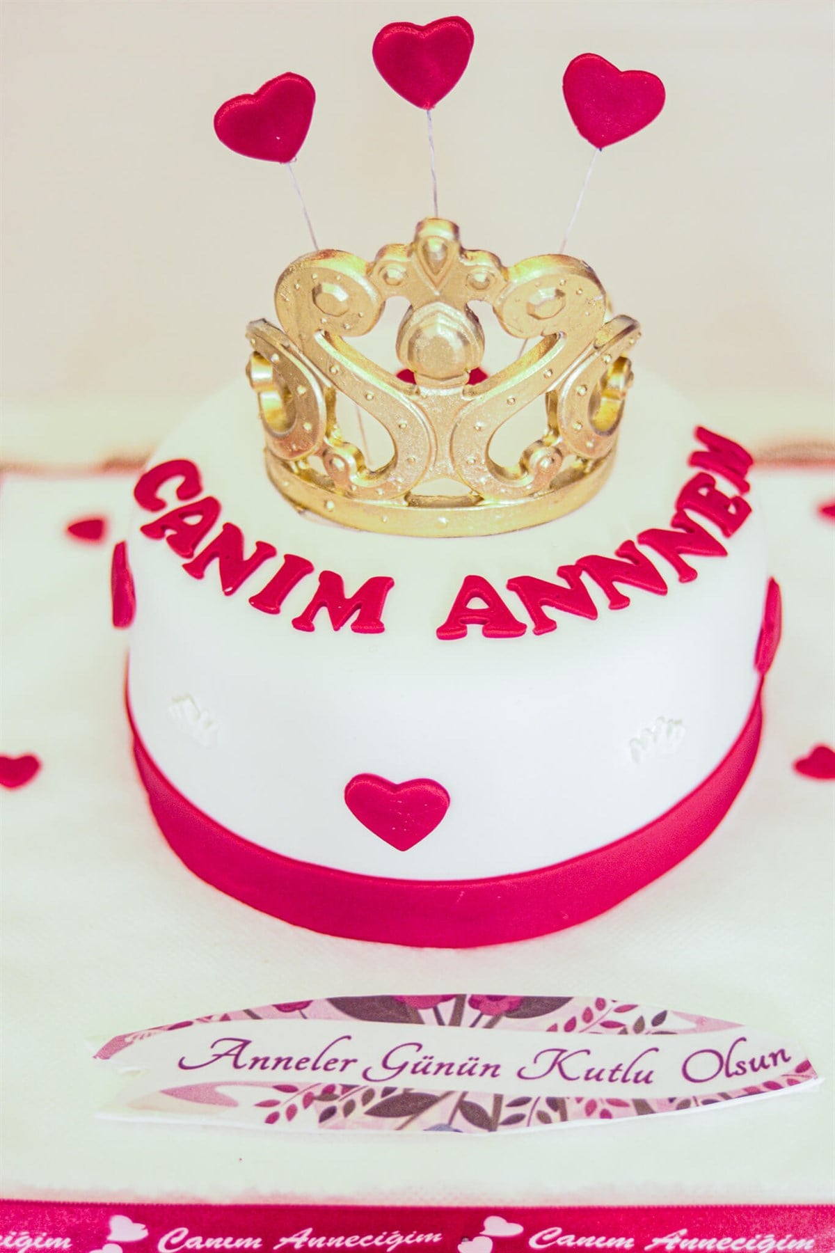 Anneler Günü Yaş Pasta