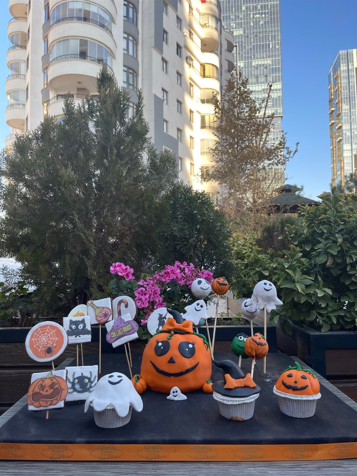 Halloween Pasta Kek Kurabiye Konsepti