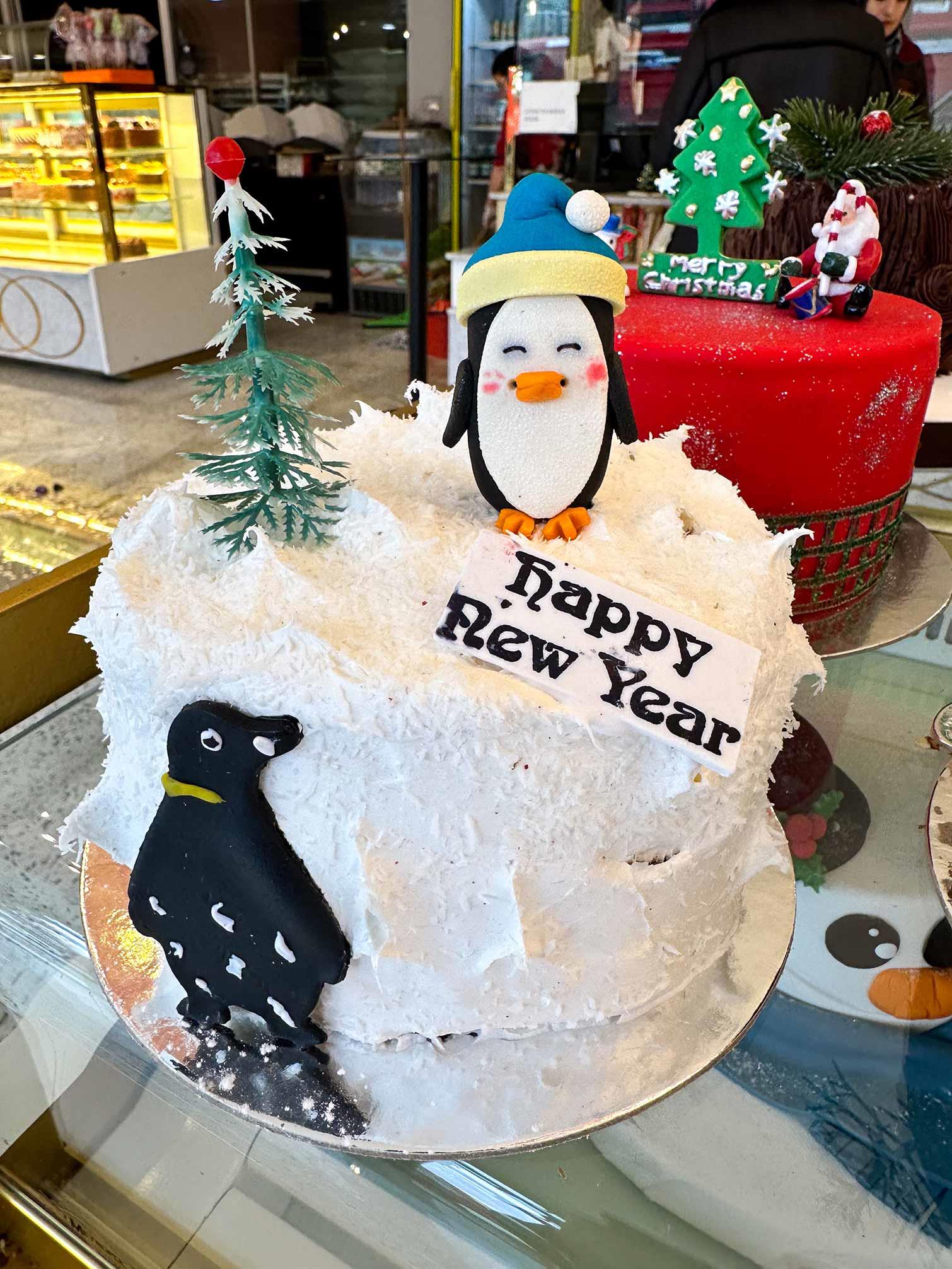 Hoşgeldin 2026 Yılbaşı Pastası Model 3
