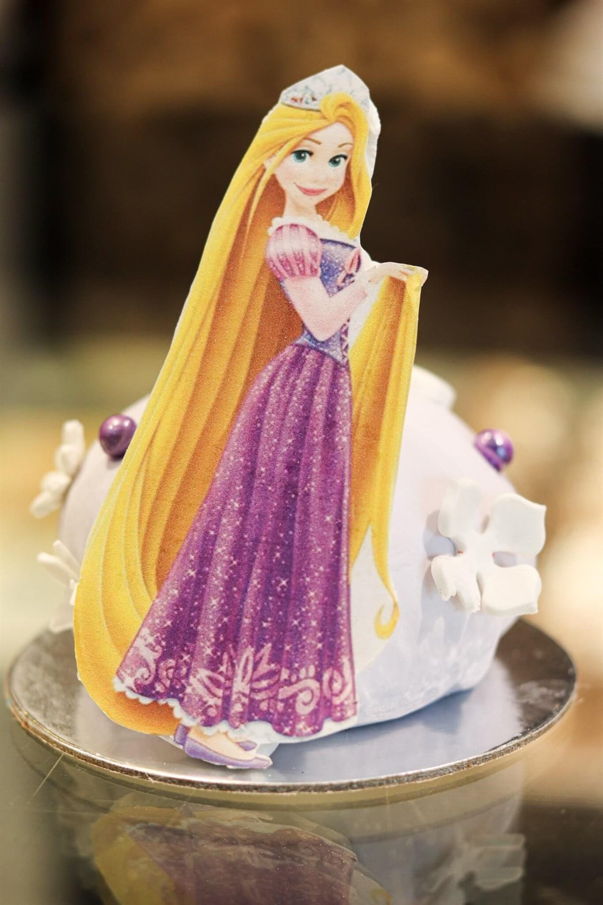 Rapunzel Figürlü Adet Pasta