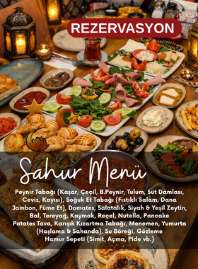 sahur menü