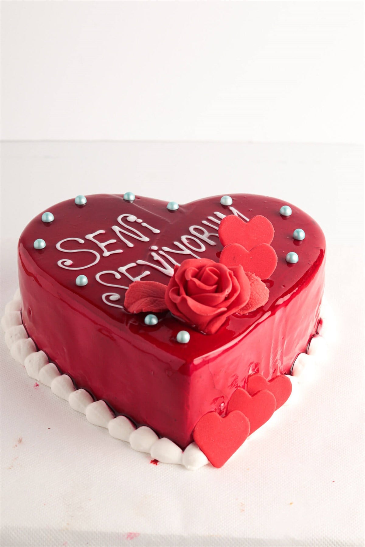 Seni Seviyorum Kalp Pasta 