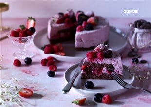 Frambuazlı Böğürtlenli Turuf Special Yaş Pasta