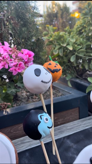 Halloween Temalı Kek Adet