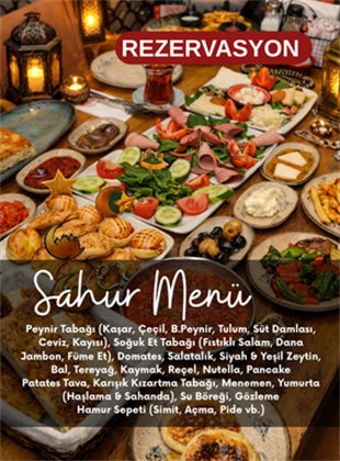 sahur menü